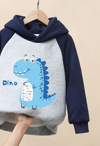 Παιδική χειμερινή μπλούζα για κορίτσια - με κουκούλα