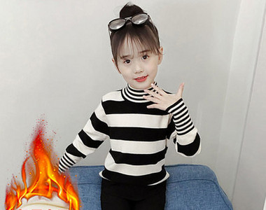 Παιδική ριγέ μπλούζα για κορίτσια