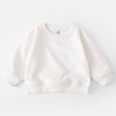 Νέο μοντέλο μονόχρωμη μπλούζα για κορίτσια με οβάλ λαιμόκοψη