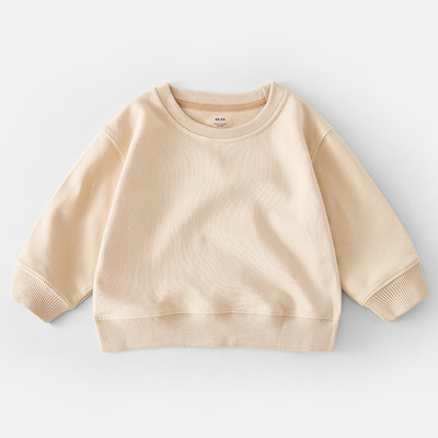 Νέο μοντέλο μονόχρωμη μπλούζα για κορίτσια με οβάλ λαιμόκοψη