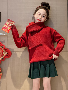 Κλασική  χειμερινή μπλούζα για κορίτσια