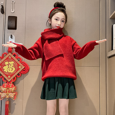 Κλασική  χειμερινή μπλούζα για κορίτσια