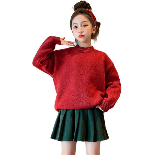 Κλασική  χειμερινή μπλούζα για κορίτσια