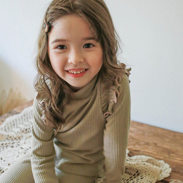 Bluză transparentă cu guler înalt pentru fete