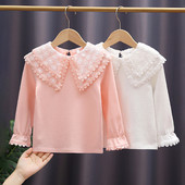 Μοντέρνα παιδική μπλούζα με μανίκια λωτού