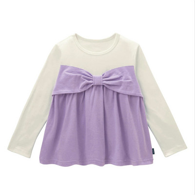 Φθινοπωρινή ριγέ μπλούζα με μοτίβο χωρίς κορδέλα