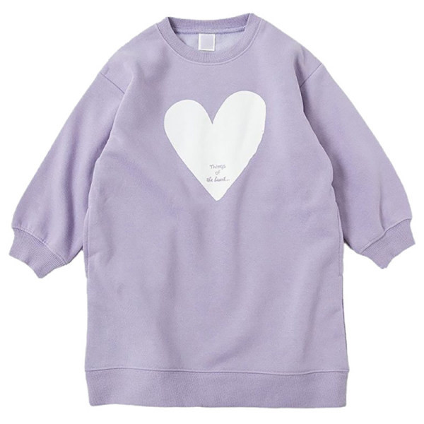 Νέο μοντέλο παιδική μπλούζα με οβάλ λαιμόκοψη σε ροζ και μωβ χρώμα