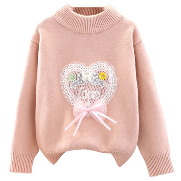 Bluza pentru copii pentru fete cu element 3D