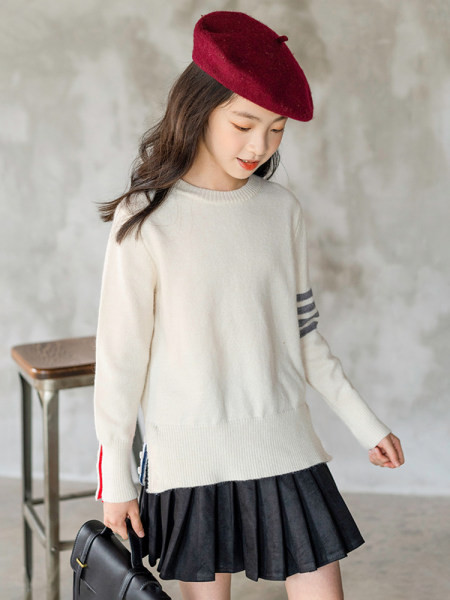 Νέο μοντέλο μπλούζα για κορίτσια με οβάλ λαιμόκοψη και μακρύ μανίκι