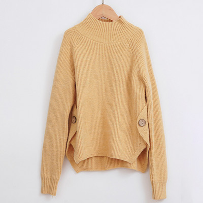 Μοντέρνο παιδικό πουλόβερ με ψηλό γιακά πόλο