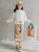 Casual print μπλούζα για κορίτσια