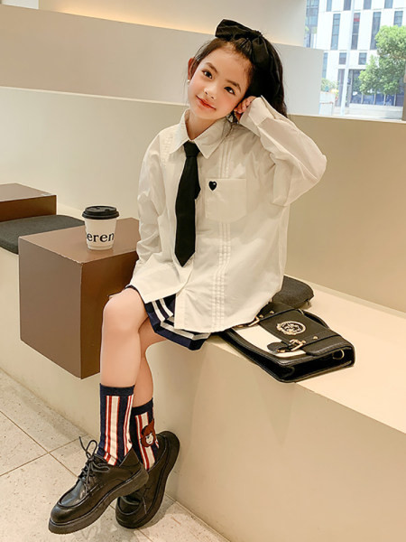 Cămașă pentru copii cu guler clasic