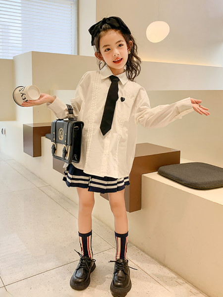 Cămașă pentru copii cu guler clasic