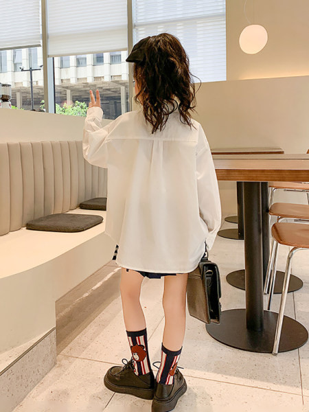 Cămașă pentru copii cu guler clasic