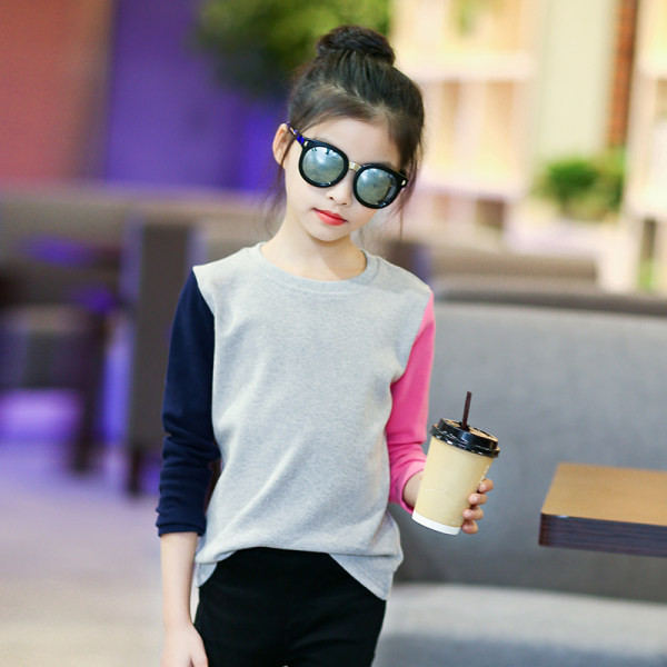 Praegune kolmevärviline lastepluus tüdrukutele