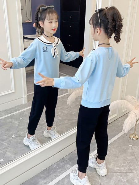 Laste vabaaja pluus tüdrukutele - uus mudel