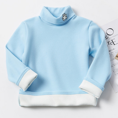 Παιδική χειμερινή μπλούζα για κορίτσια - με κέντημα