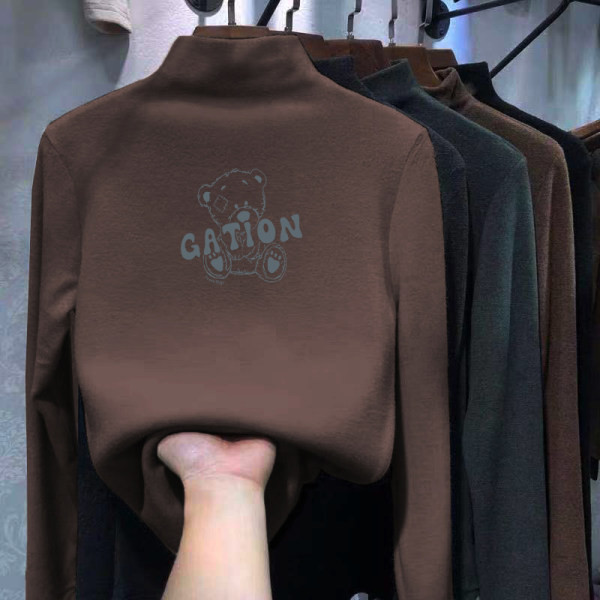 Μόδα παιδική εμπριμέ μπλούζα για κορίτσια