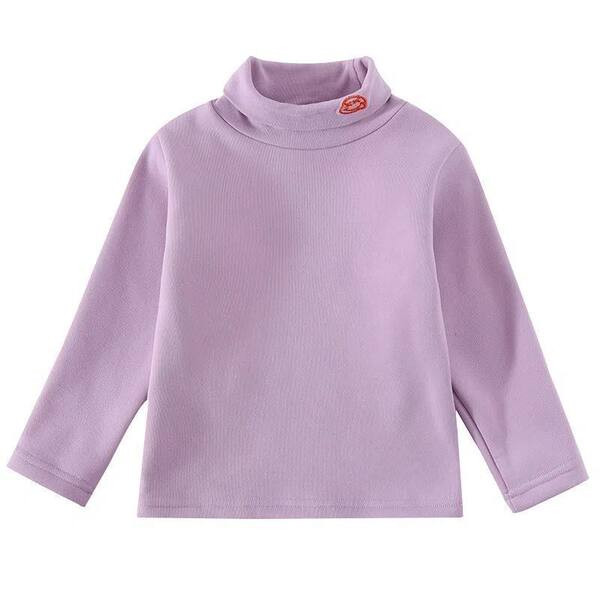 Bluza cu guler polo captusita pentru fete cu broderie