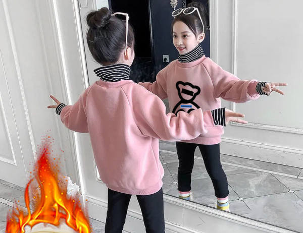 Casual μακρυμάνικη μπλούζα για κορίτσια