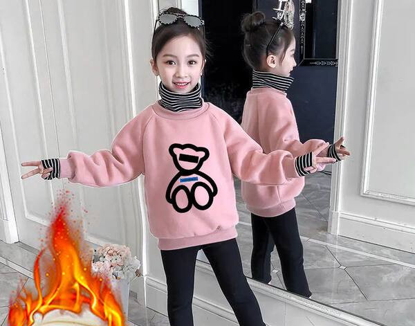 Casual μακρυμάνικη μπλούζα για κορίτσια