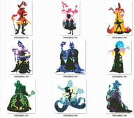 Evil Characters 1 Counted Cross Stitch 11CT 14CT 18CT DIY Cross Stitch Kits Κέντημα σετ κεντήματα
