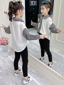 Camasa pentru copii model nou cu guler clasic pentru fete