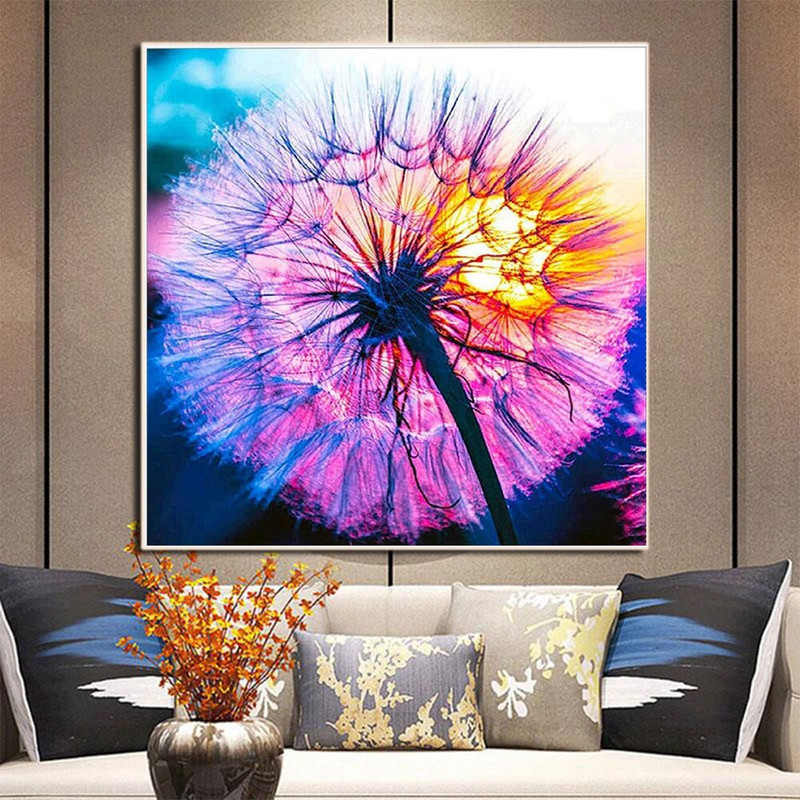 Λουλούδι DIY Κέντημα Σταυροβελονιά 11CT Κιτ Κεντήματα χειροτεχνίας Σετ τυπωμένο καμβά βαμβακερό νήμα Διακόσμηση σπιτιού Dropshipping Room