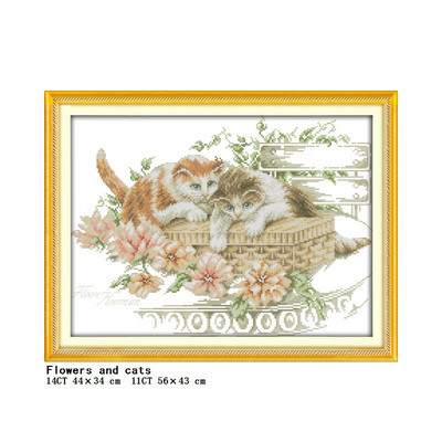 Κέντημα με βελόνα από καμβά 14 καρατίων 14 καρατίων Κέντημα DIY χειροποίητα κεντήματα