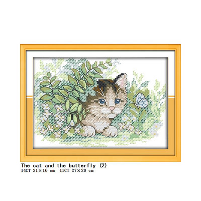 Κέντημα με βελόνα από καμβά 14 καρατίων 14 καρατίων Κέντημα DIY χειροποίητα κεντήματα