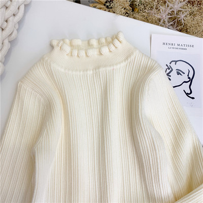 Bluză pentru copii cu guler înalt pentru fete