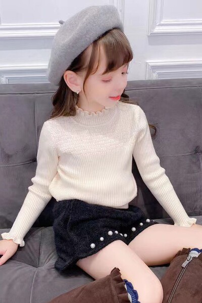 Igapäevane lastepluus – kõrge kaelusega