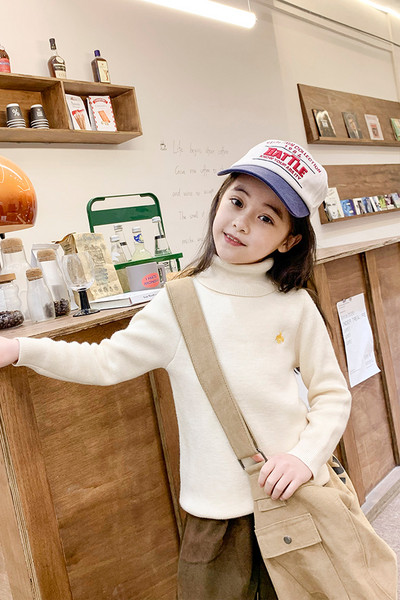 Παιδική χειμερινή μπλούζα - με ψηλό γιακά