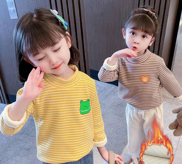 Casual παιδική μπλούζα με ριγέ πόλο γιακά