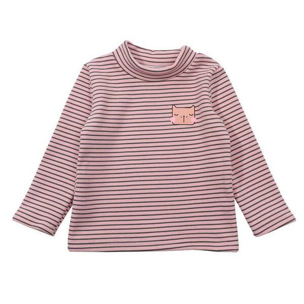 Casual παιδική μπλούζα με ριγέ πόλο γιακά