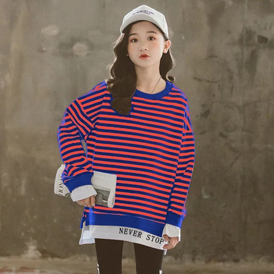 Φαρδύ μοντέλο παιδική μπλούζα με επιγραφή