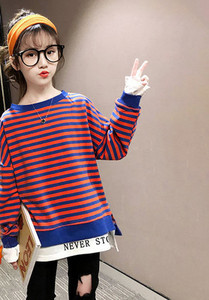 Παιδική casual μπλούζα για κορίτσια με στάμπα