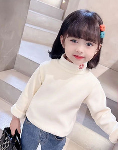 Μόδα παιδική μπλούζα με γιακά πόλο για κορίτσια