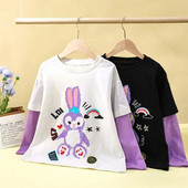 Bluza pentru copii cu aplicatie pentru fete