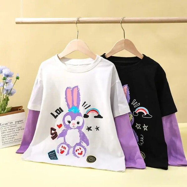 Bluza pentru copii cu aplicatie pentru fete