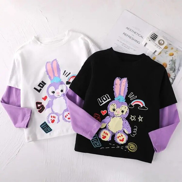 Bluza pentru copii cu aplicatie pentru fete