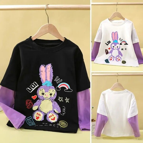 Bluza pentru copii cu aplicatie pentru fete