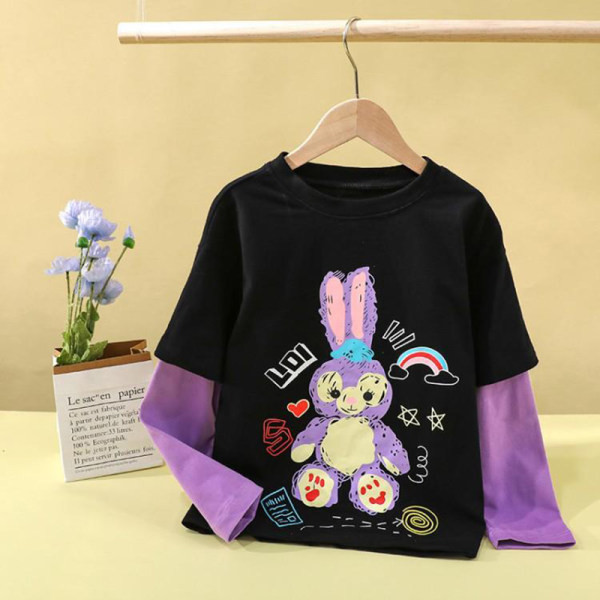 Bluza pentru copii cu aplicatie pentru fete