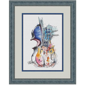 ZZ1056 Διακόσμηση Διακόσμηση σπιτιού Νέα άφιξη Homfun Craft Σετ Χριστουγεννιάτικου Σταυρού Stich NO Hoop Counted DIY Kit Cross Stitch Painting