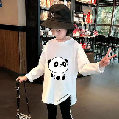 Aplikatsiooniga vabaaja pluus tüdrukutele