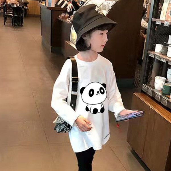 Aplikatsiooniga vabaaja pluus tüdrukutele