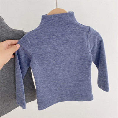 Μοντέρνα παιδική μπλούζα με ψηλό γιακά