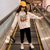 Παιδική μπλούζα απλικέ με κουκούλα για κορίτσια