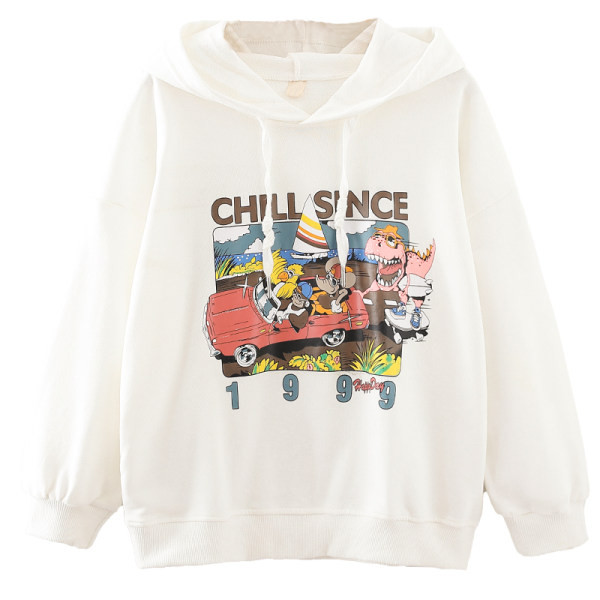 Παιδική μπλούζα απλικέ με κουκούλα για κορίτσια