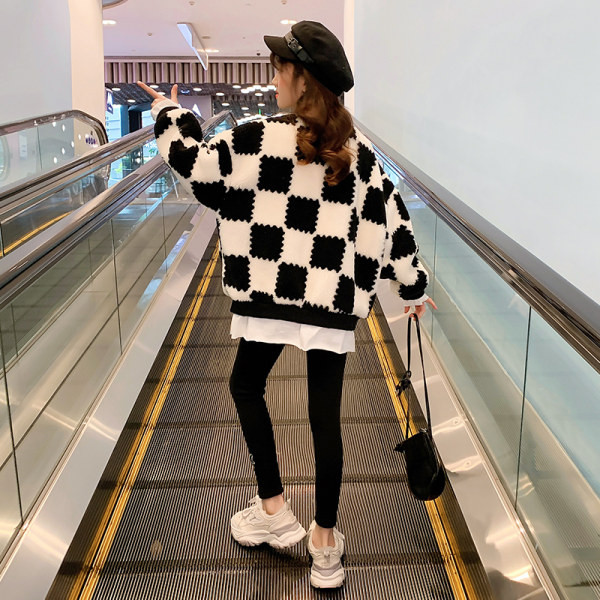 Χειμερινή μπλούζα για κορίτσια σε δύο χρώματα